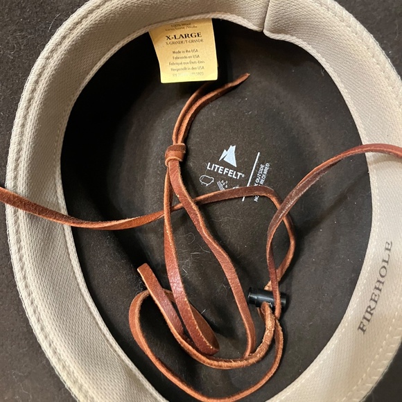 Bailey Firehole Wool Hat - Beaver Brown, Men's XL - Picture 2 of 3